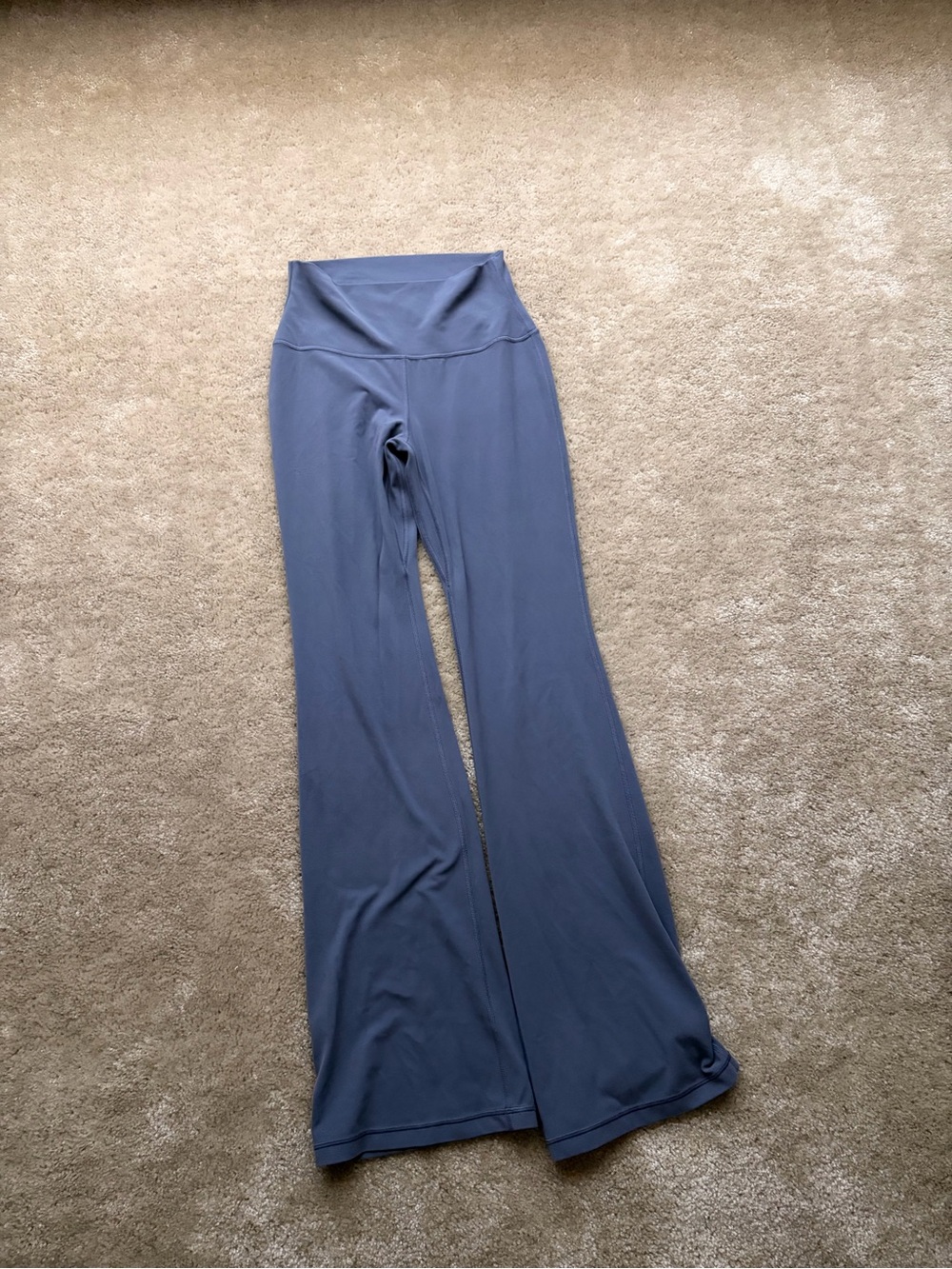 Aritzia Golden Butter Flare Leggings Vintage Navy